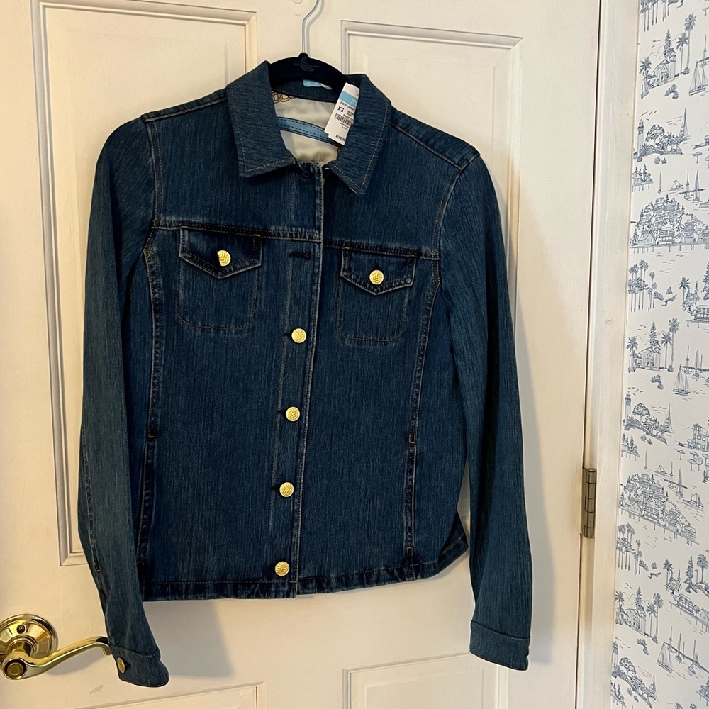 JMcLaughlin Denim Jacket XS NWT